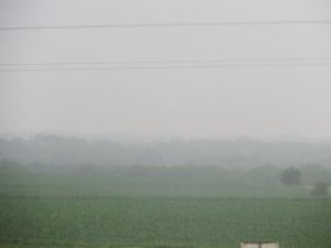 the pic was good that is rain and fog